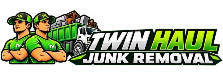 Twin Haul Junk Removal — two brothers and a hauling truck